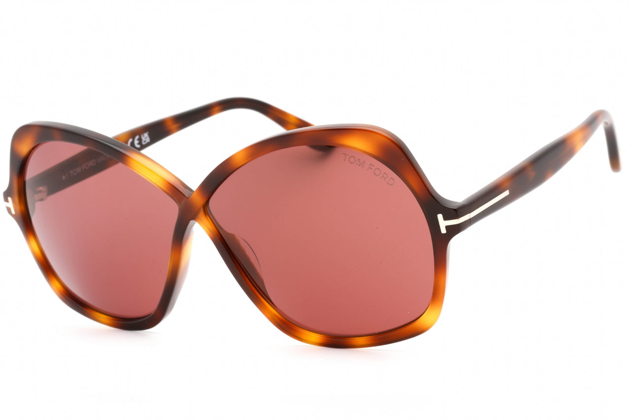 Tom Ford Havana Butterfly Sunglasses