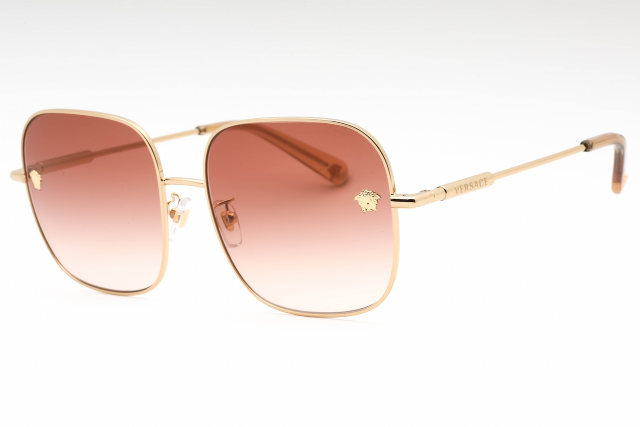 Versace Gold Square Sunglasses