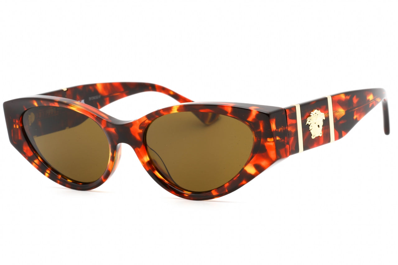 Versace Havana Cat Eye Sunglasses