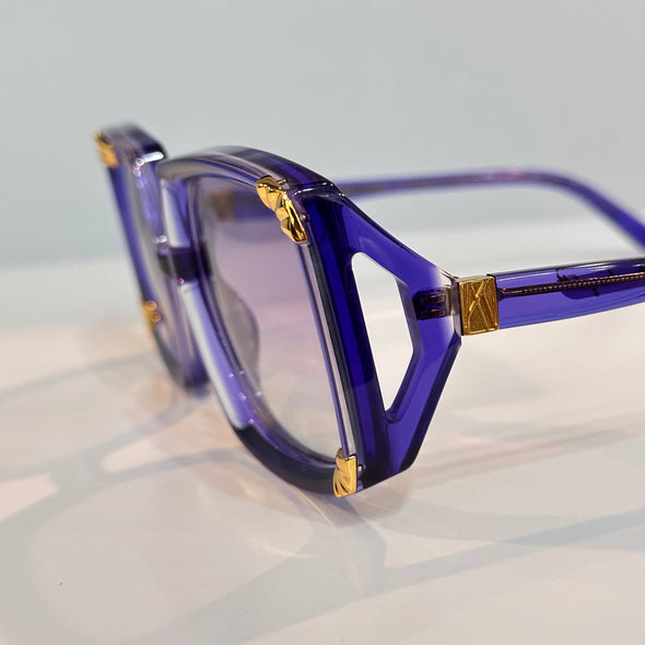 Louis Vuitton Moon Cat Eye Sunglasses-Blue