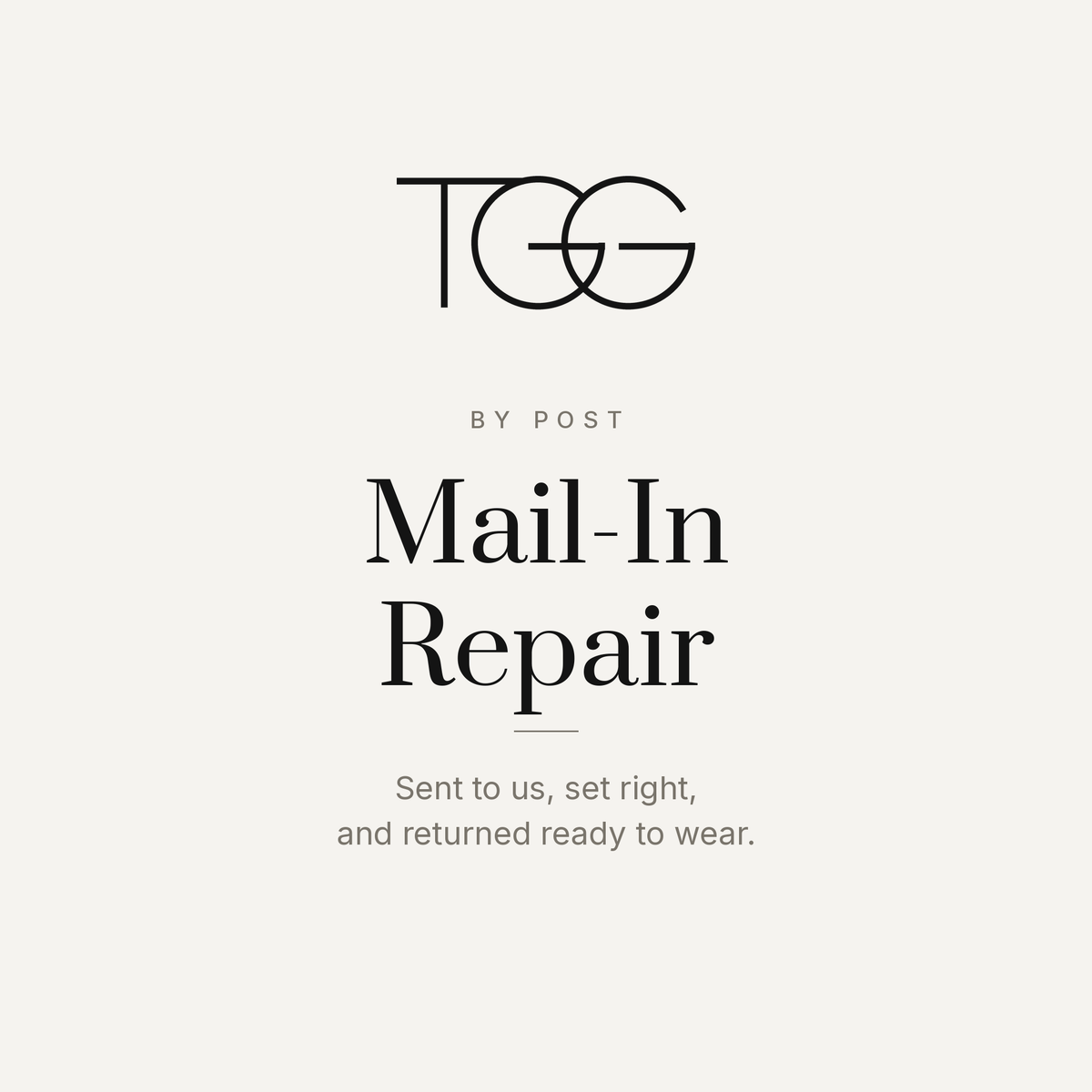 Mail-In Repair from That Glasses Guy Optical Atelier