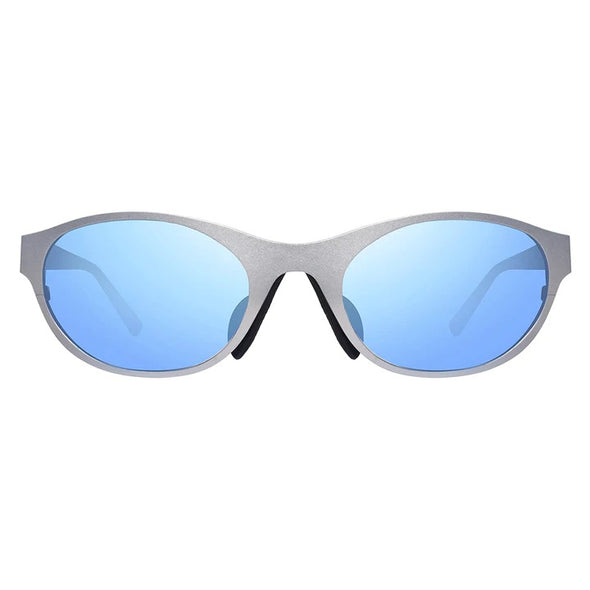 "Revo Black" Icon Oval Sunglasses