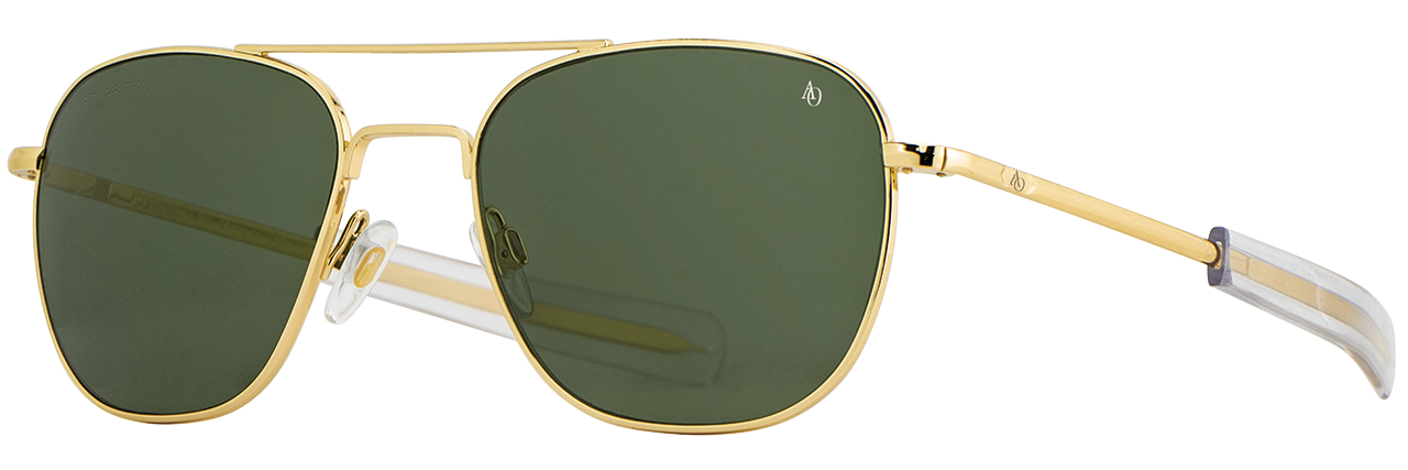 Pilot Sunglasses 52mm - Gold