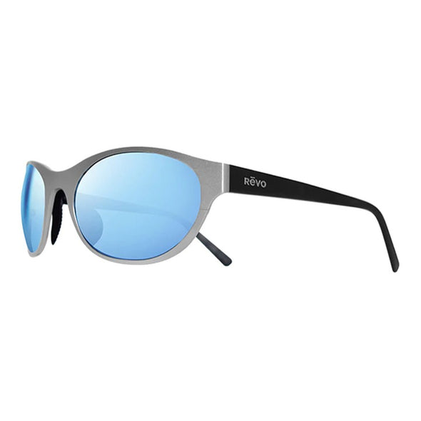 "Revo Black" Icon Oval Sunglasses